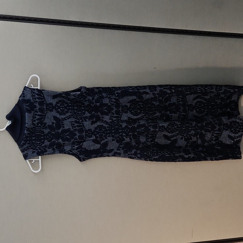 Maeve Ryder Jacquard Turtleneck Dress Size 4 - Picture 6 of 16
